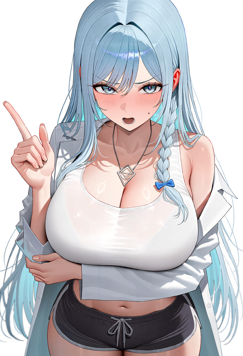 나나 · 화남